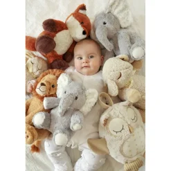 Peluche musicale Elliot - Éléphant gris