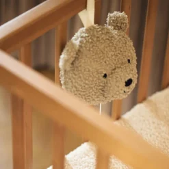 Peluche musicale en bouclettes Teddy Bear olive green