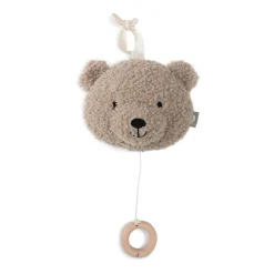 Peluche musicale en bouclettes Teddy Bear olive green