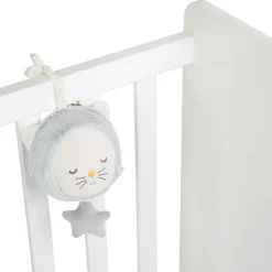 Peluche musicale tête de chat
