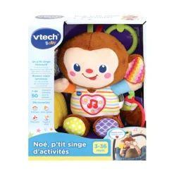 Peluche Noé Petit Singe d'activités