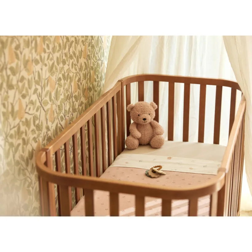 Peluche Ours en bouclettes Teddy Bear wild rose