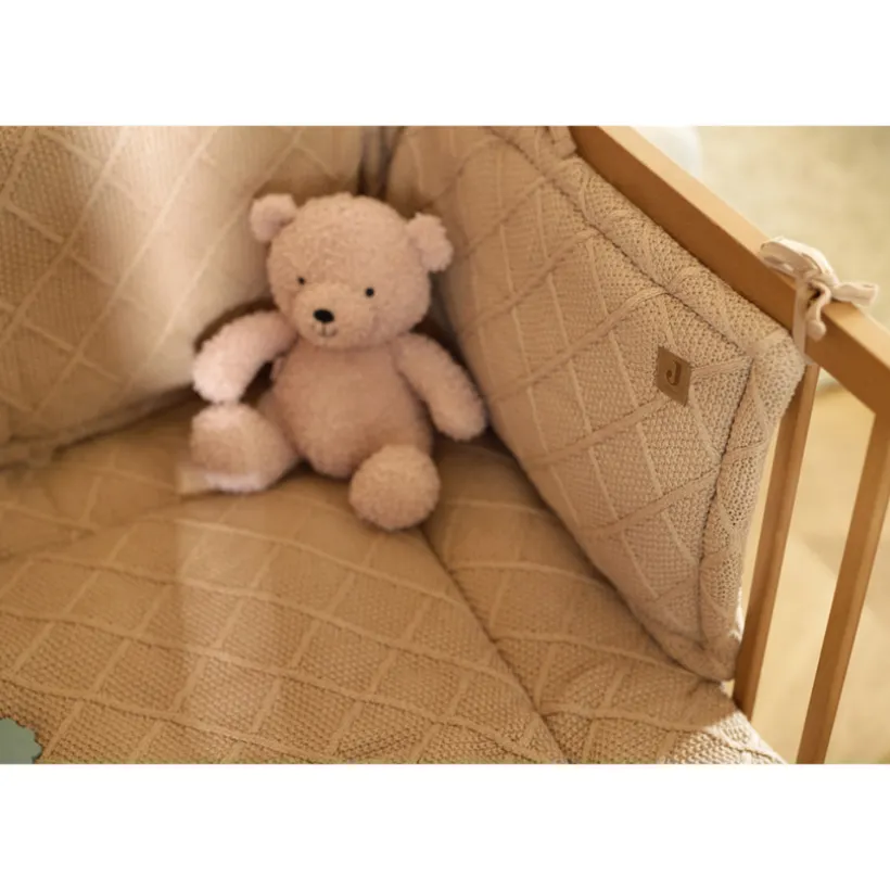 Peluche Ours en bouclettes Teddy Bear wild rose