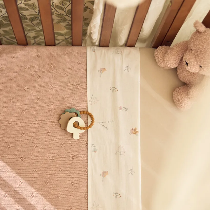 Peluche Ours en bouclettes Teddy Bear wild rose
