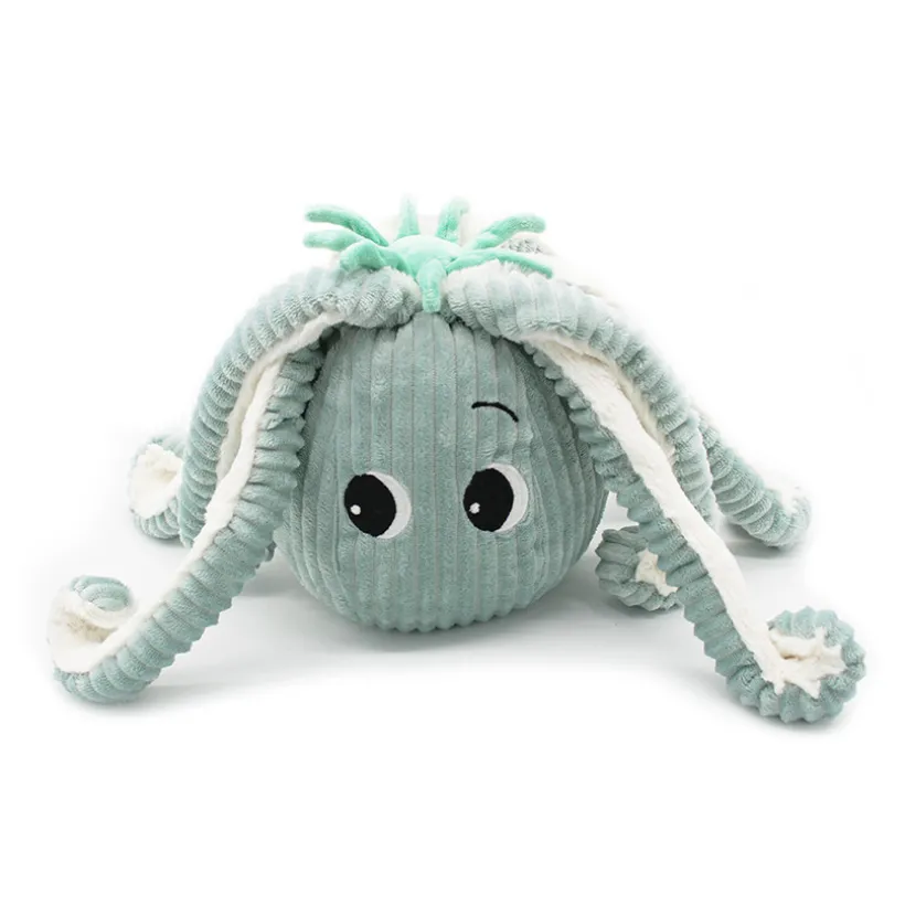 Peluche Ptipotos maman pieuvre Filou et son bébé menthe