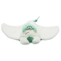 Peluche Ptipotos maman raie Mantalou et son bébé menthe