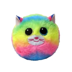 Peluche rebondissante Beanie Bouncers Gemma le chat multicolore