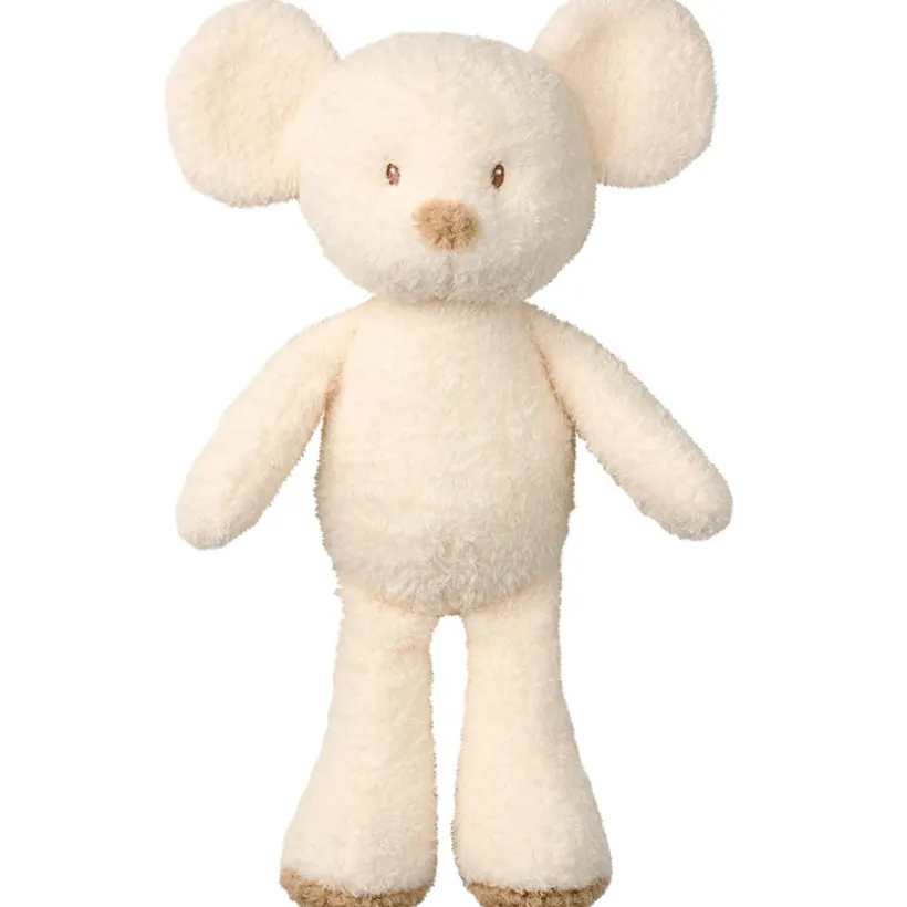 Peluche - Souris Teddy - Ecru - 34 cm