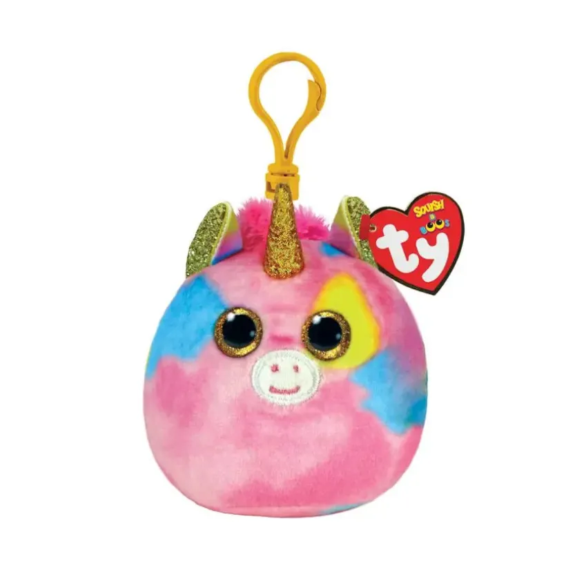 Peluche Squish a Boo's clip - Fantasia la licorne
