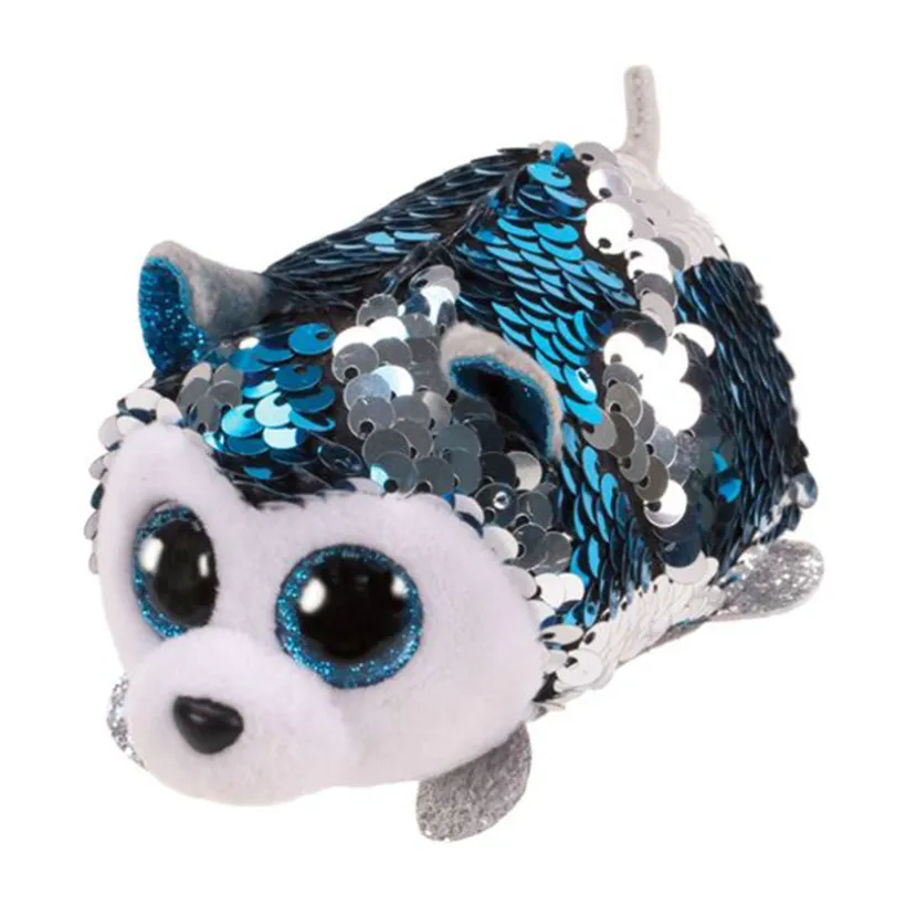Peluche Teeny Ty Small - Slush Le Chien Husky