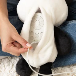 Peluche veilleuse snuggly Buddy Panda black & white
