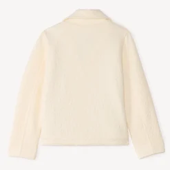 Perfecto en jacquard texturé léopard pour fille