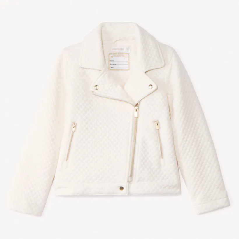 Perfecto en molleton matelassé doublé sherpa pour fille