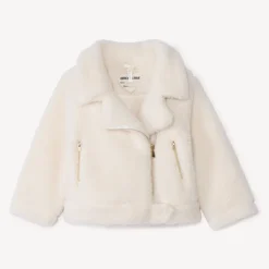 Perfecto en sherpa moutonné pour bébé fille