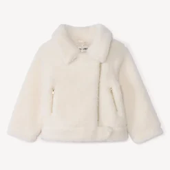 Perfecto en sherpa moutonné pour bébé fille