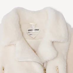 Perfecto en sherpa moutonné pour bébé fille
