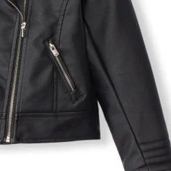 Perfecto en simili cuir doublé sherpa pour fille