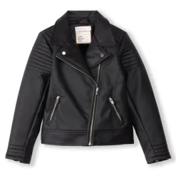 Perfecto en simili cuir doublé sherpa pour fille
