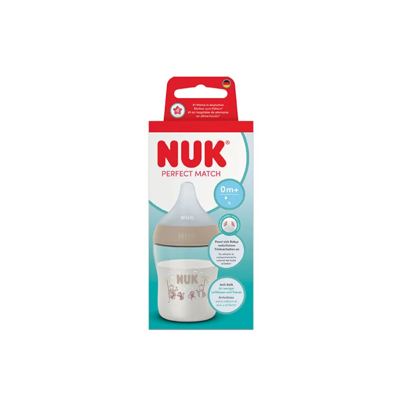 Petit biberon Perfect Match 150 ml 0+m taille S - Singe