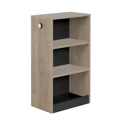 Petite bibliothèque Marcel Chêne & noir