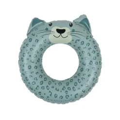 Petite bouée gonflable imprimé Panthère vert Ø 55 cm
