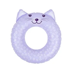 Petite bouée gonflable imprimé Panthère lilas Ø 55 cm