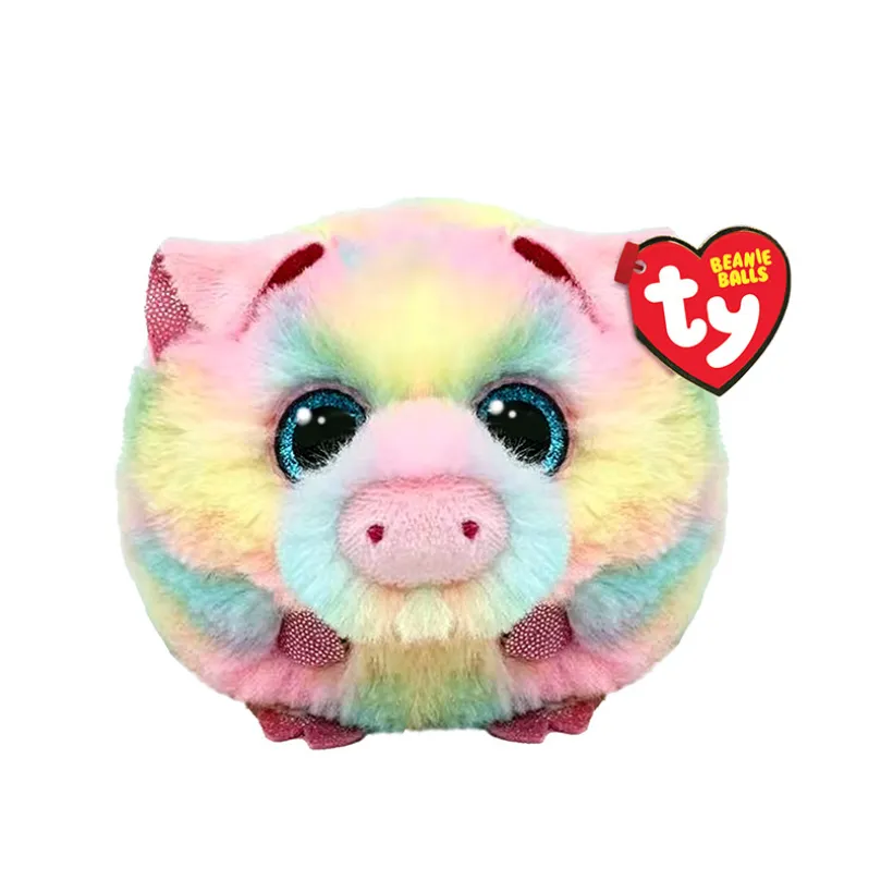 Petite peluche Puffies Picasso le cochon