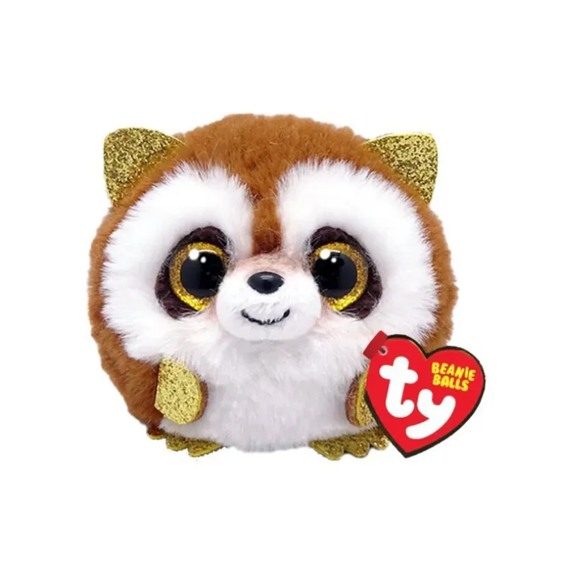 Petite peluche Puffies Pickpocket le raton-laveur
