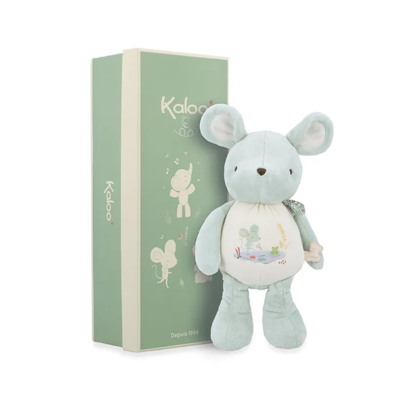 Petite peluche sonore Souris verte