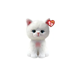 PETITES PELUCHES BEANIE BOOS SMALL - AMELIA LE CHAT BLANC BLANC