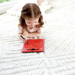 Petite tablette magnétique rouge