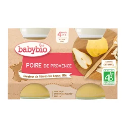 Petit pot poire de Provence bio - 2x130g