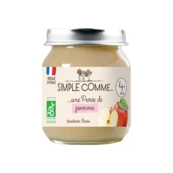 Petit pot pomme bio 125 g
