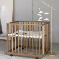 Pied en bois pour mobile