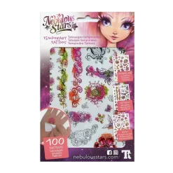 Planches de tatouages temporaires Petulia (modèle aléatoire)