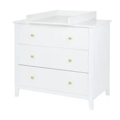 Plan à langer blanc pour commode Noah/Charlie/Mae