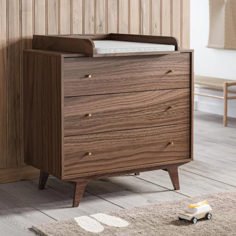 Plan à langer pour commode Mid II noix