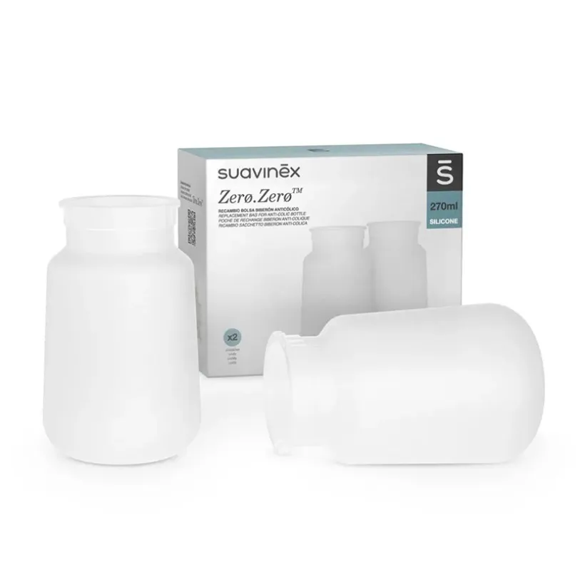 Poche De Rechange Biberon Zero.Zero Anti-Colique 2PCS 270ml
