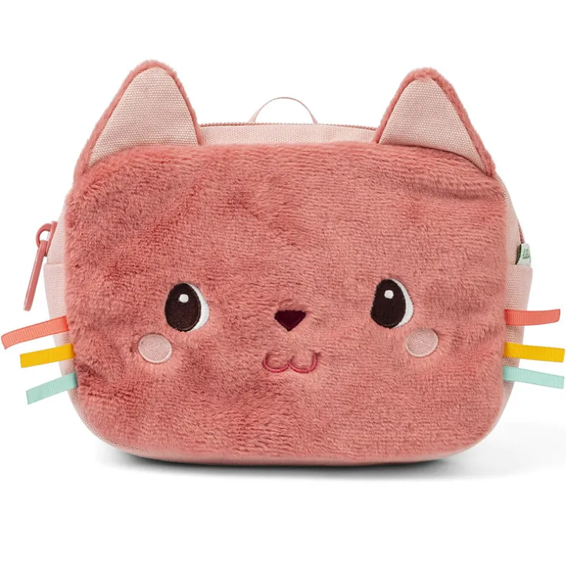 Pochette avec sangle Rose Jeanne le Chat