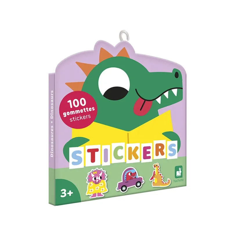 Pochette de 100 gommettes Dinosaures