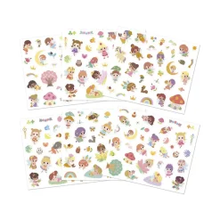 Pochette de 200 stickers Fées