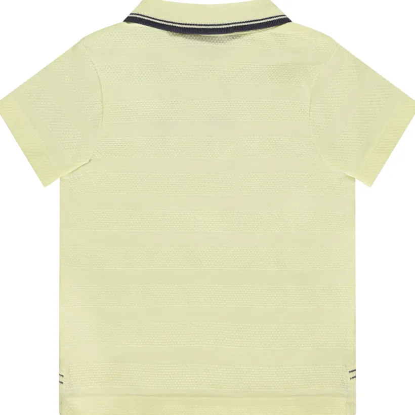 Polo manches courtes broderie fantaisie pour bébé garçon