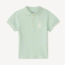 Polo manches courtes broderie tennis pour bébé garçon