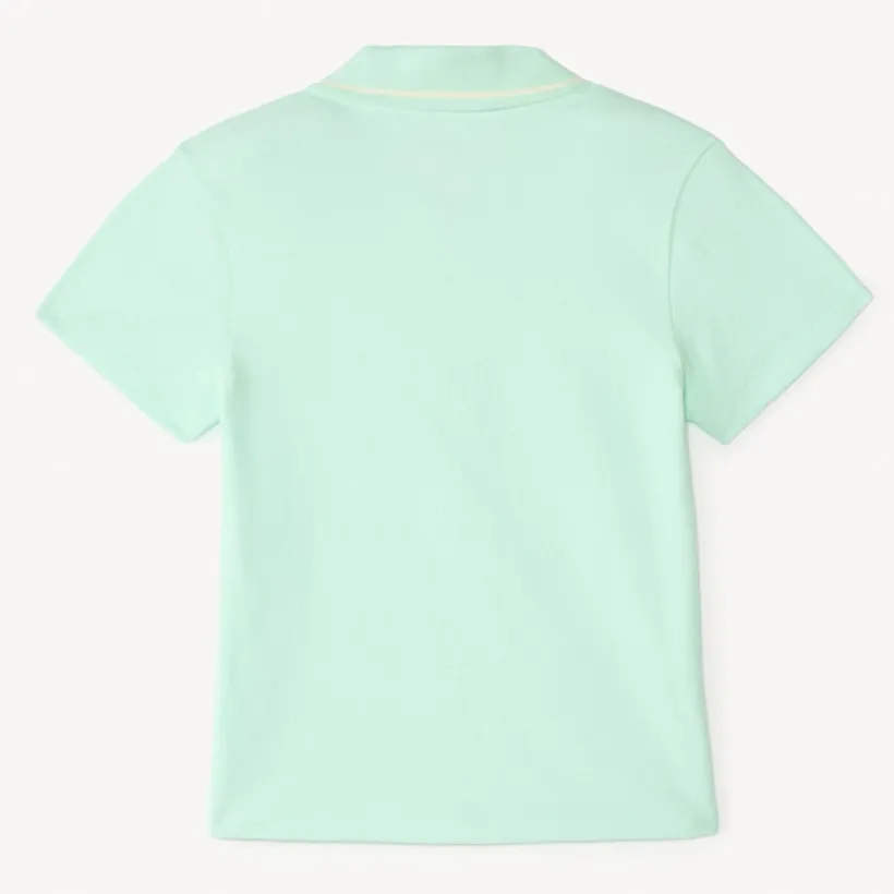 Polo manches courtes motifs fantaisie pour garçon