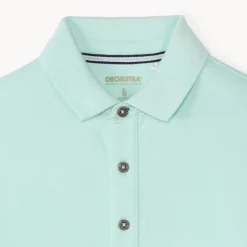 Polo manches courtes uni coton pour garçon