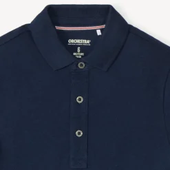 Polo manches courtes uni coton pour garçon