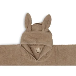 Poncho de bain en éponge Biscuit