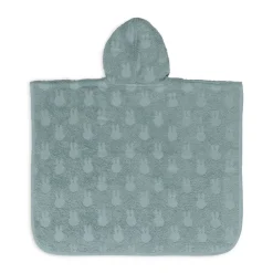 Poncho de bain éponge en jacquard Miffy sea green