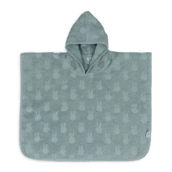 Poncho de bain éponge en jacquard Miffy sea green