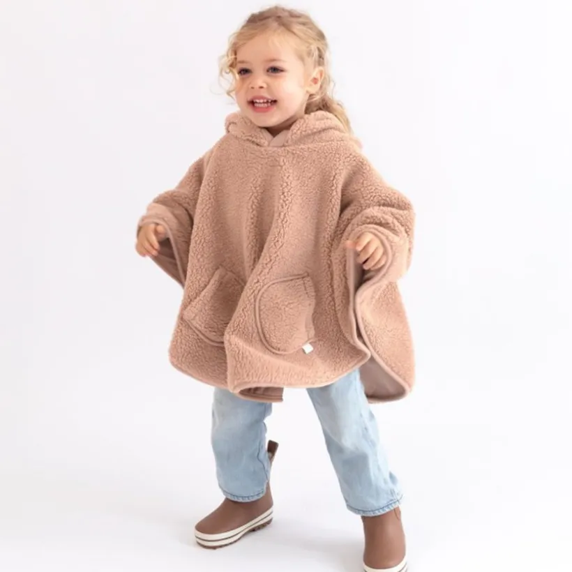 Poncho de voyage - Teddy+Pady jersey - Natural - 9/36 m